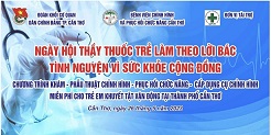 Thông báo: Khám, Phẫu thuật chỉnh hình, Phục hồi chức năng, Cấp DCCH miễn phí cho trẻ em khuyết tật vận động tại TP. Cần Thơ