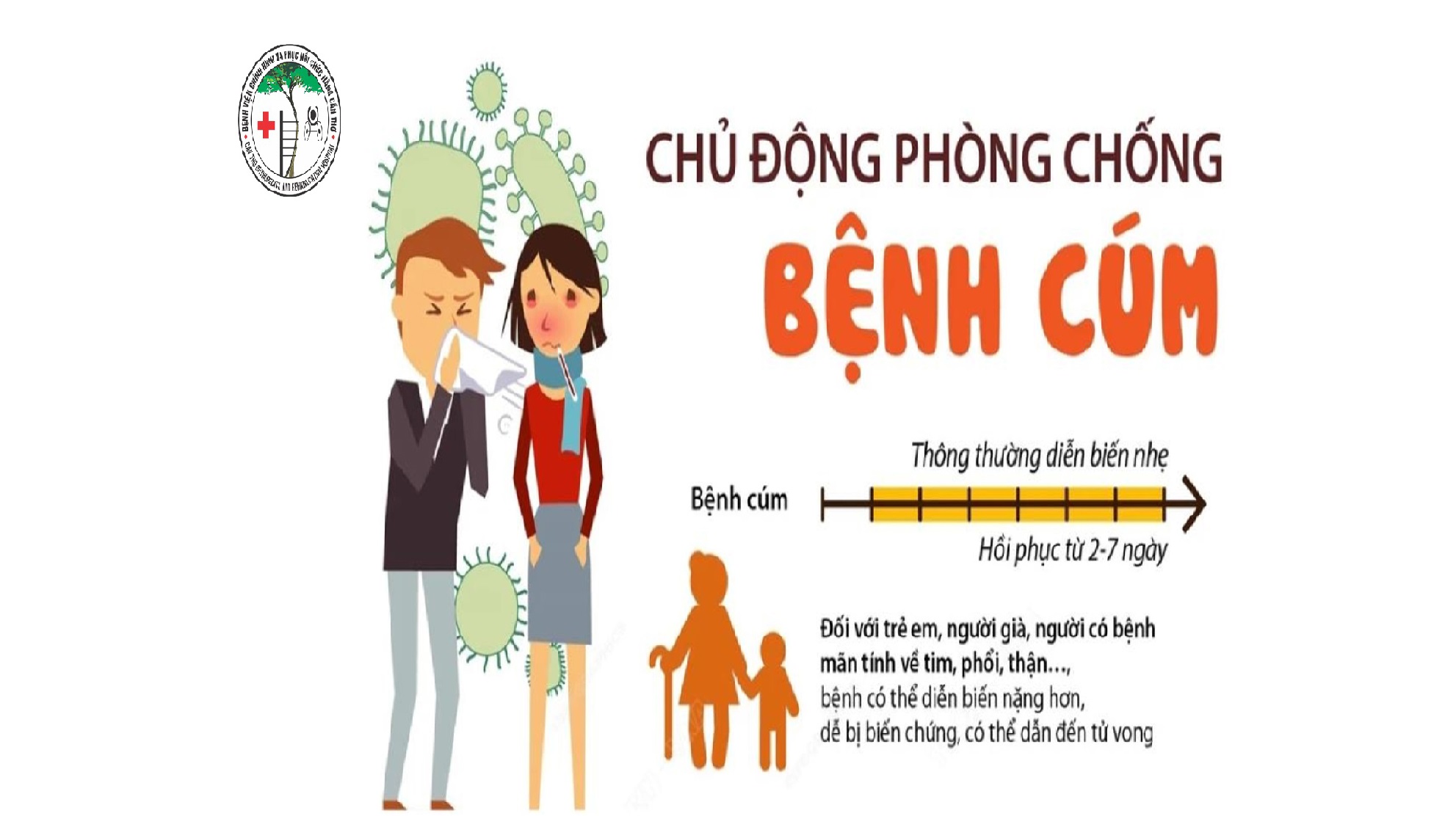 Thông báo về việc tăng cường công tác phòng chống dịch cúm mùa